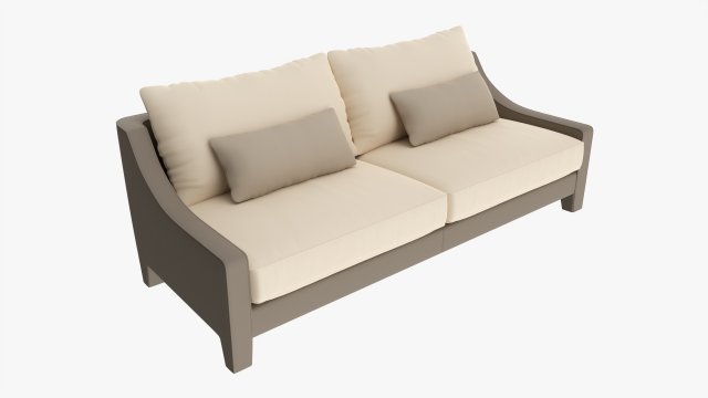 Loveseat sofa 03 Modelo 3D .c4d .max .obj .3ds .fbx .stl .blend 