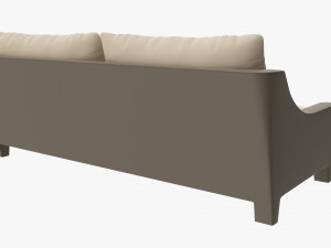 Loveseat sofa 03 Modelo 3D