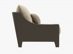 Loveseat sofa 03 Modelo 3D