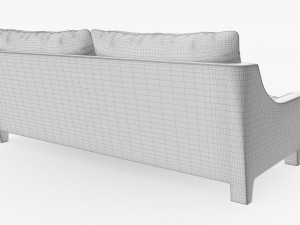 Loveseat sofa 03 Modelo 3D