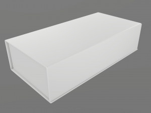 Magnetic paper gift box 01 3D Model