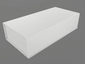 Magnetic paper gift box 01 3D Model