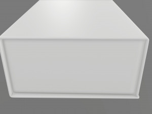 Magnetic paper gift box 01 3D Model