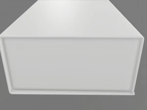 Magnetic paper gift box 01 3D Model