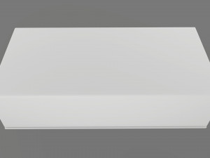 Magnetic paper gift box 01 3D Model