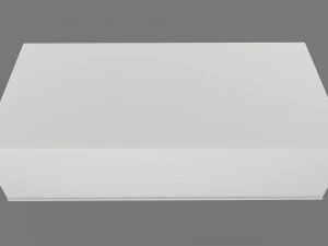 Magnetic paper gift box 01 3D Model