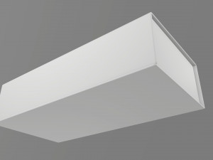 Magnetic paper gift box 01 3D Model