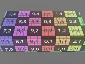 Magnetic paper gift box 01 3D Model