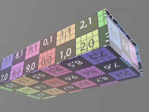 Magnetic paper gift box 01 3D Model