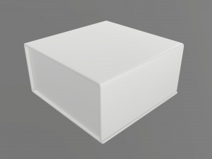 Magnetic paper gift box 02 Modelo 3D