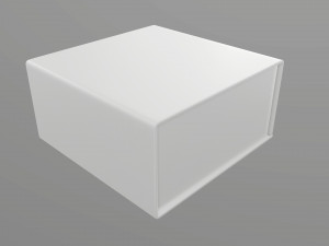 Magnetic paper gift box 02 Modelo 3D