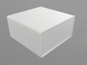 Magnetic paper gift box 02 3D Model