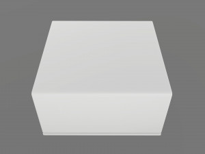 Magnetic paper gift box 02 Modelo 3D