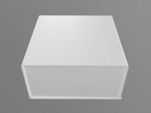 Magnetic paper gift box 02 Modelo 3D