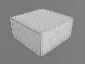 Magnetic paper gift box 02 Modelo 3D