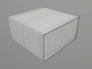 Magnetic paper gift box 02 Modelo 3D