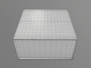 Magnetic paper gift box 02 Modelo 3D