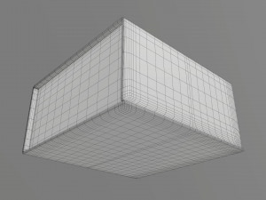 Magnetic paper gift box 02 Modelo 3D