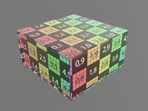 Magnetic paper gift box 02 Modelo 3D