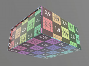 Magnetic paper gift box 02 Modelo 3D