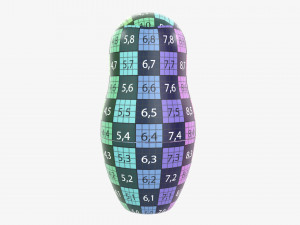 Matryoshka nesting doll 01 Model 3D