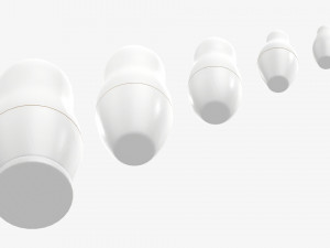 Matryoshka nesting doll set mockup Modelo 3D