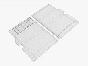 Micro SD memory card 3D Model
