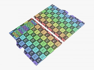 Micro SD memory card Model 3D