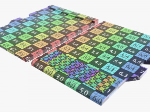 Micro SD memory card Model 3D