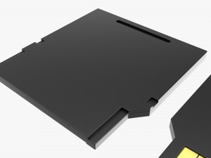 Mini SD memory card 3D Model