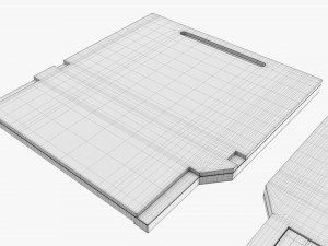 Mini SD memory card 3D Model