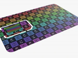Mobile SIM card 01 3D Model