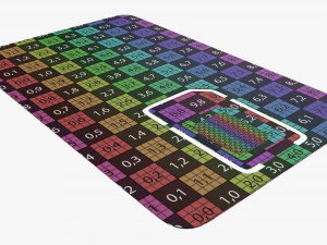 Mobile SIM card 01 3D Model