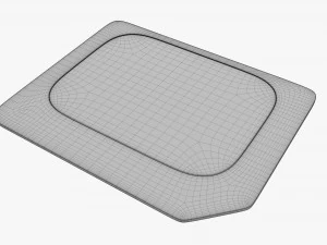 モバイルSIMカード03 3Dモデル