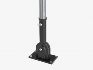 Outdoor flagpole kit 02 3D 모델