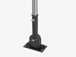 Outdoor flagpole kit 02 3D Model