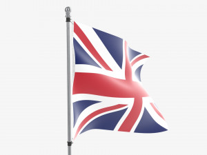Outdoor flagpole kit 03 Modelo 3D
