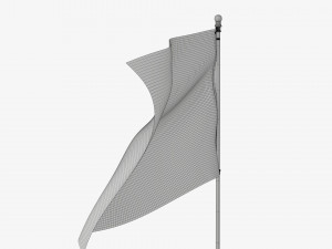Outdoor flagpole kit 03 Modelo 3D