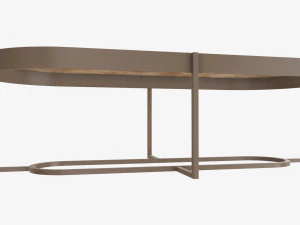 Tavolino ovale Modello 3D