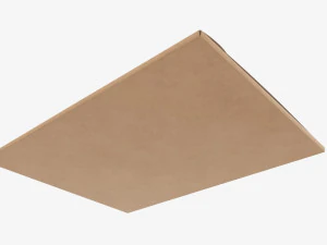 Paper gift envelope mockup 3D Model