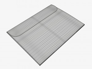 Paper gift envelope mockup Modelo 3D
