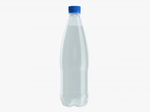 Maquete de garrafa de &aacute;gua pl&aacute;stica 04 Modelo 3D