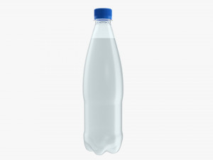 Plastic water bottle mockup 04 3D मॉडल