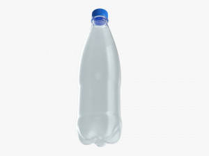 Plastic water bottle mockup 04 3D मॉडल