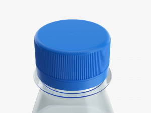 Plastic water bottle mockup 04 3D मॉडल