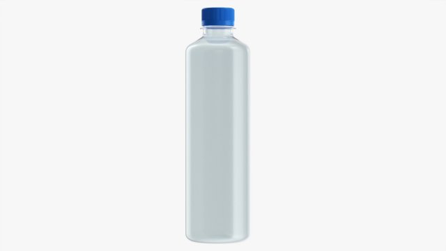 Plastic water bottle mockup 07 3D-Modell .c4d .max .obj .3ds .fbx .stl .blend 