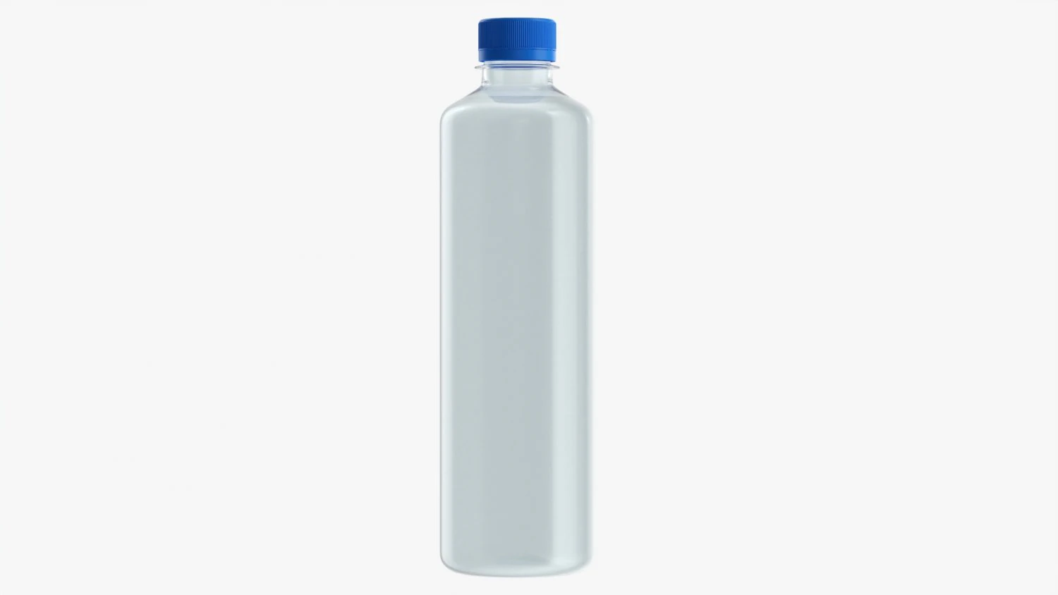Plastic water bottle mockup 07 3D Model .c4d .max .obj .3ds .fbx .stl .blend 