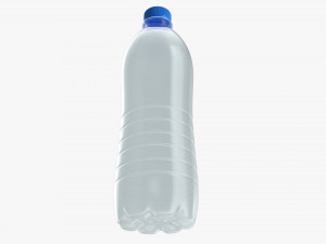 Plastic water bottle mockup 10 Model 3D