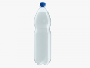 Plastic water bottle mockup 11 3D 模型