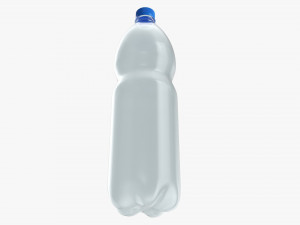 Plastic water bottle mockup 11 3D 模型